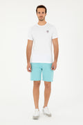 Men's Regular Fit Crew Neck White T-Shirt
