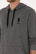 Men's Anthracite Melange Basic Sweatshirt