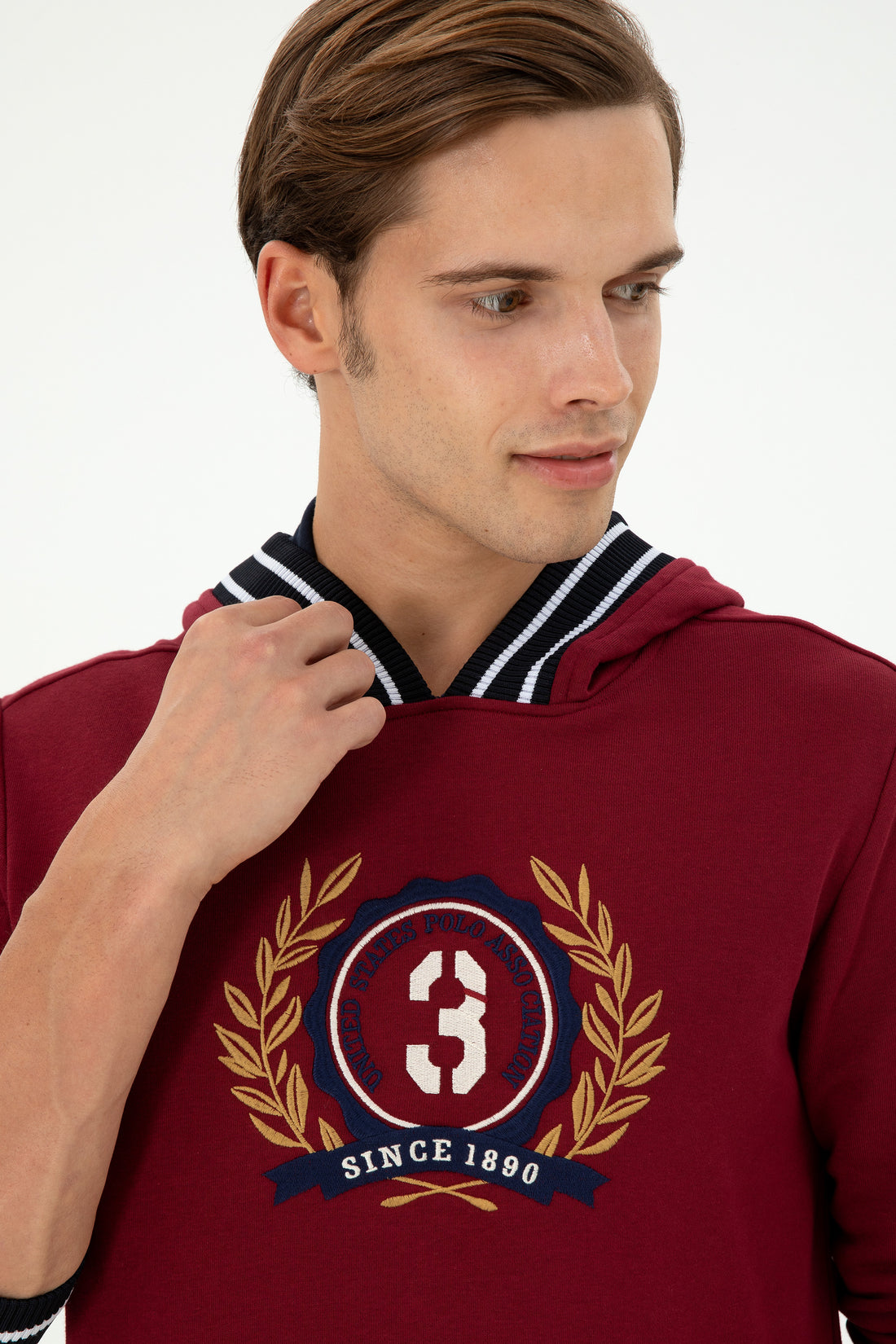 Men's Burgundy Sweatshirt