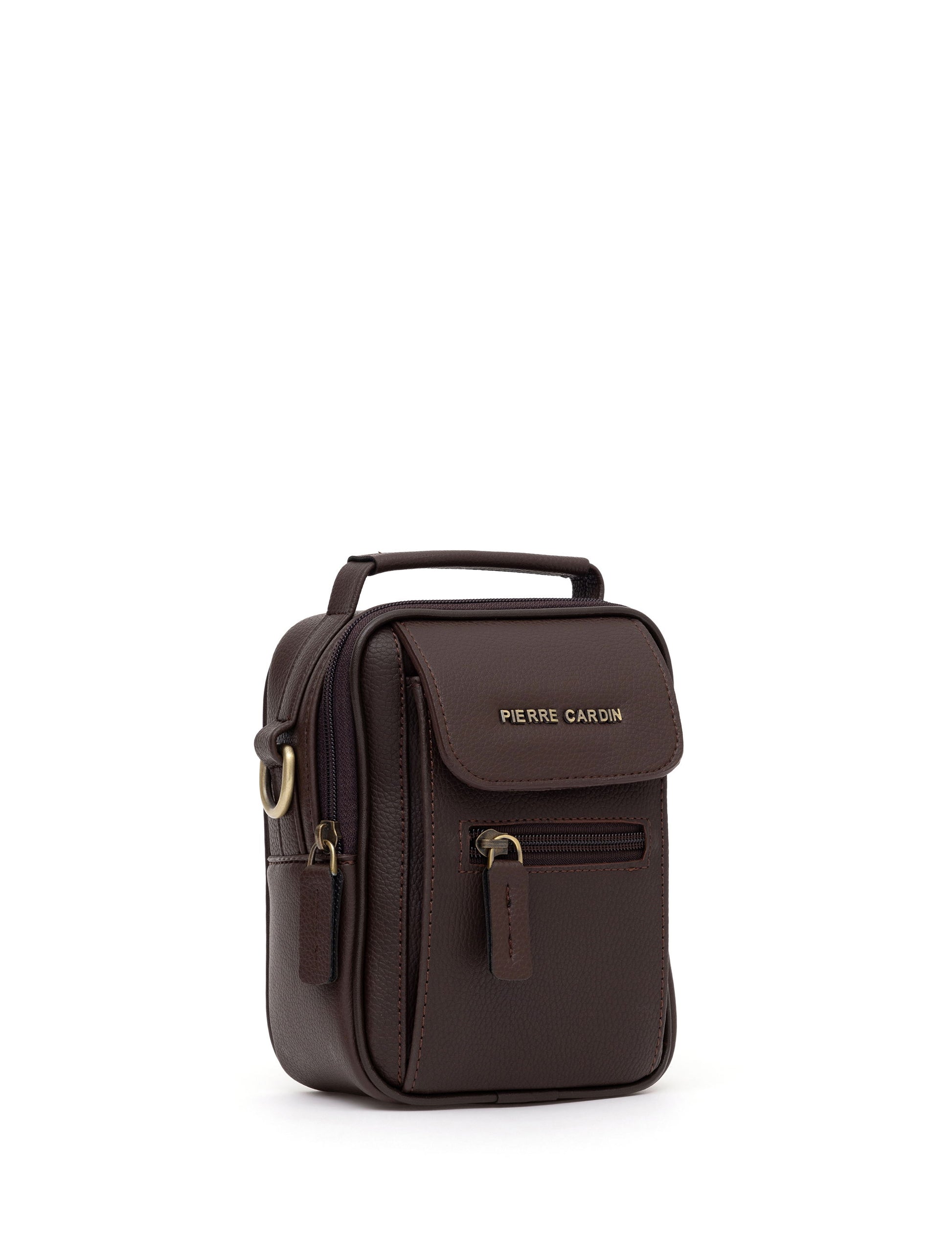 Men's Brown Hanger Handbag