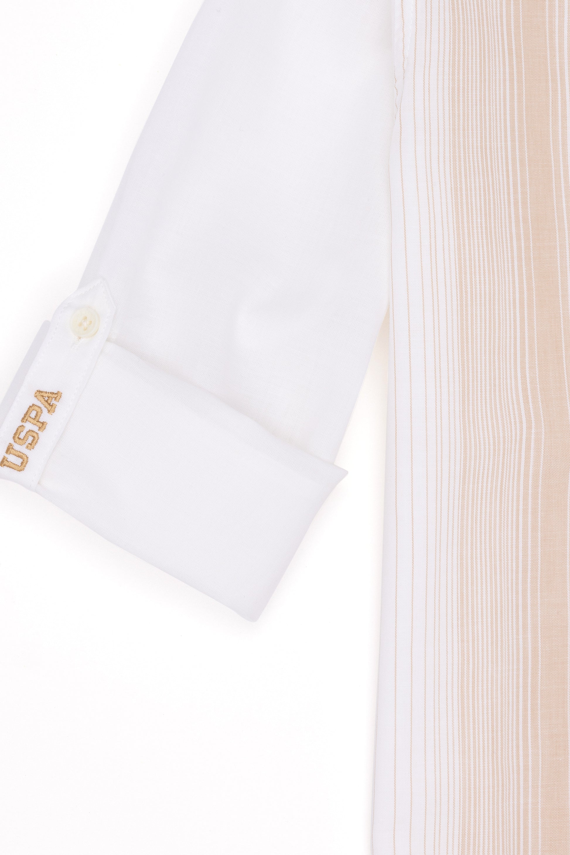 Boy's Camel Long Sleeve Shirt