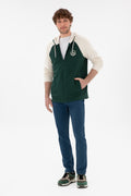 Men's Dark Green Knitted Cardigan