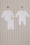Baby Boy Cream Pajama Set