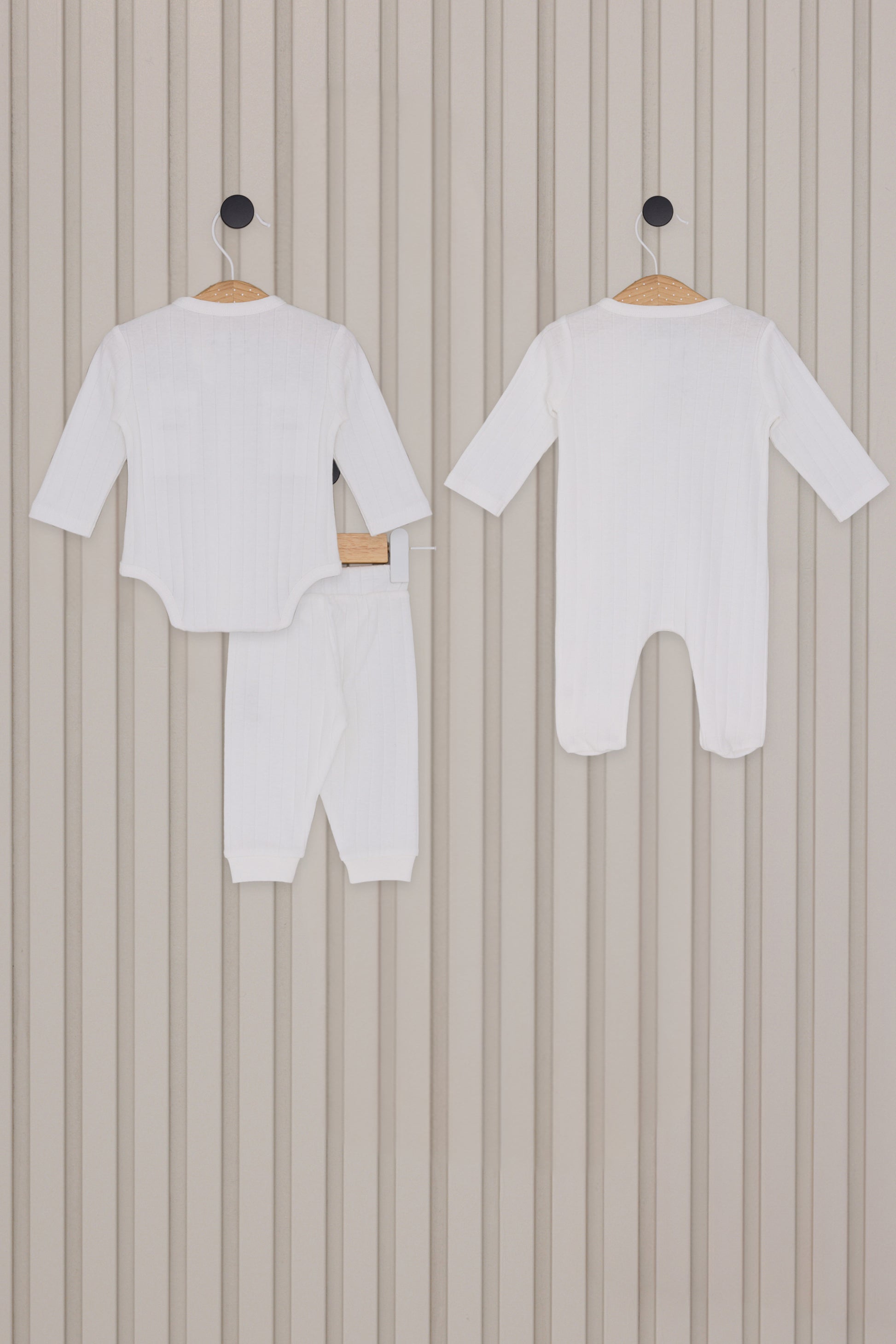 Baby Boy Cream Pajama Set