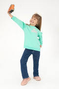 Girl's Mint Sweatshirt
