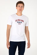 Men's Regular Fit Crew Neck White T-Shirt