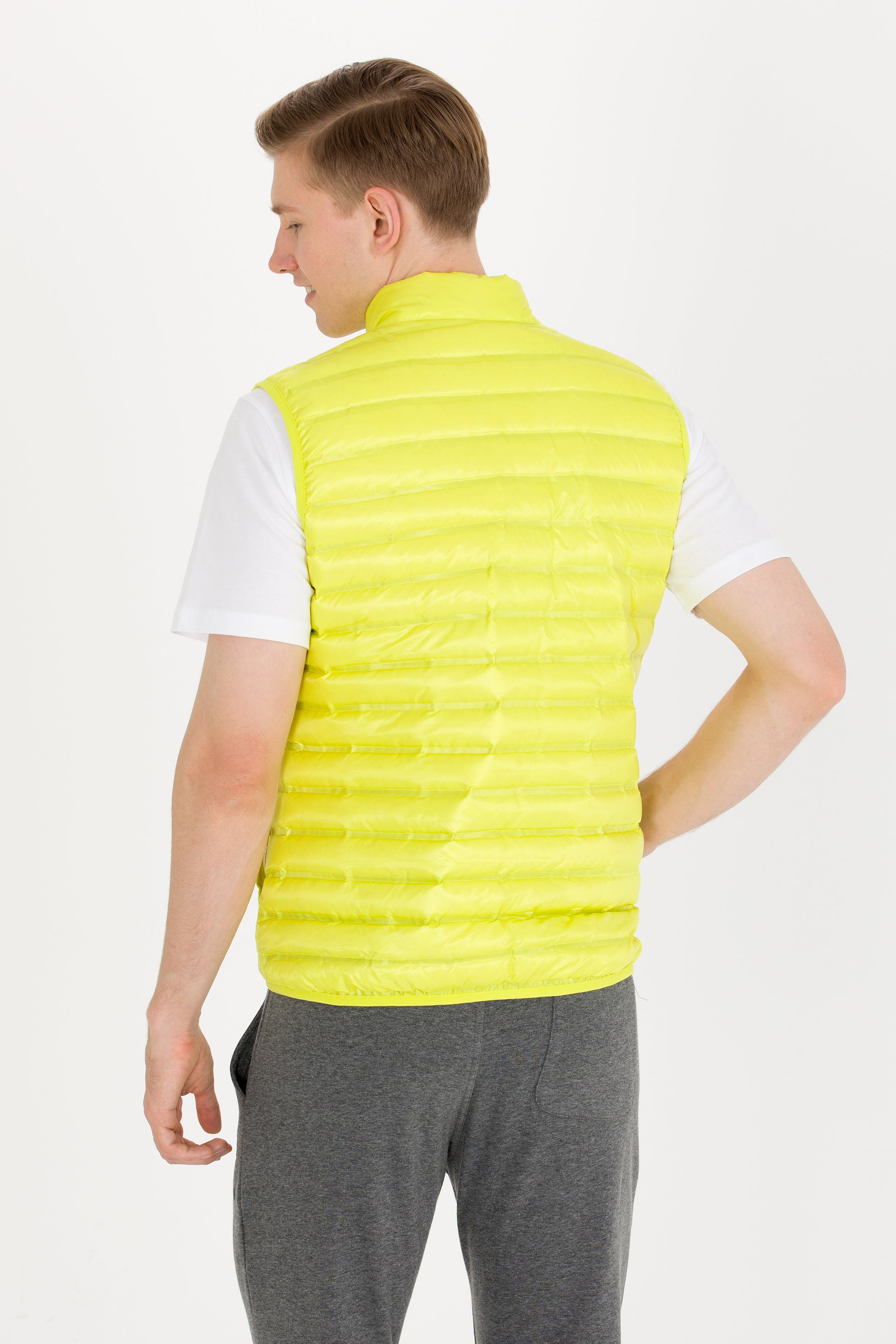 Men's Neon Yellow Vest