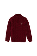 Boy's Burgundy Sweater