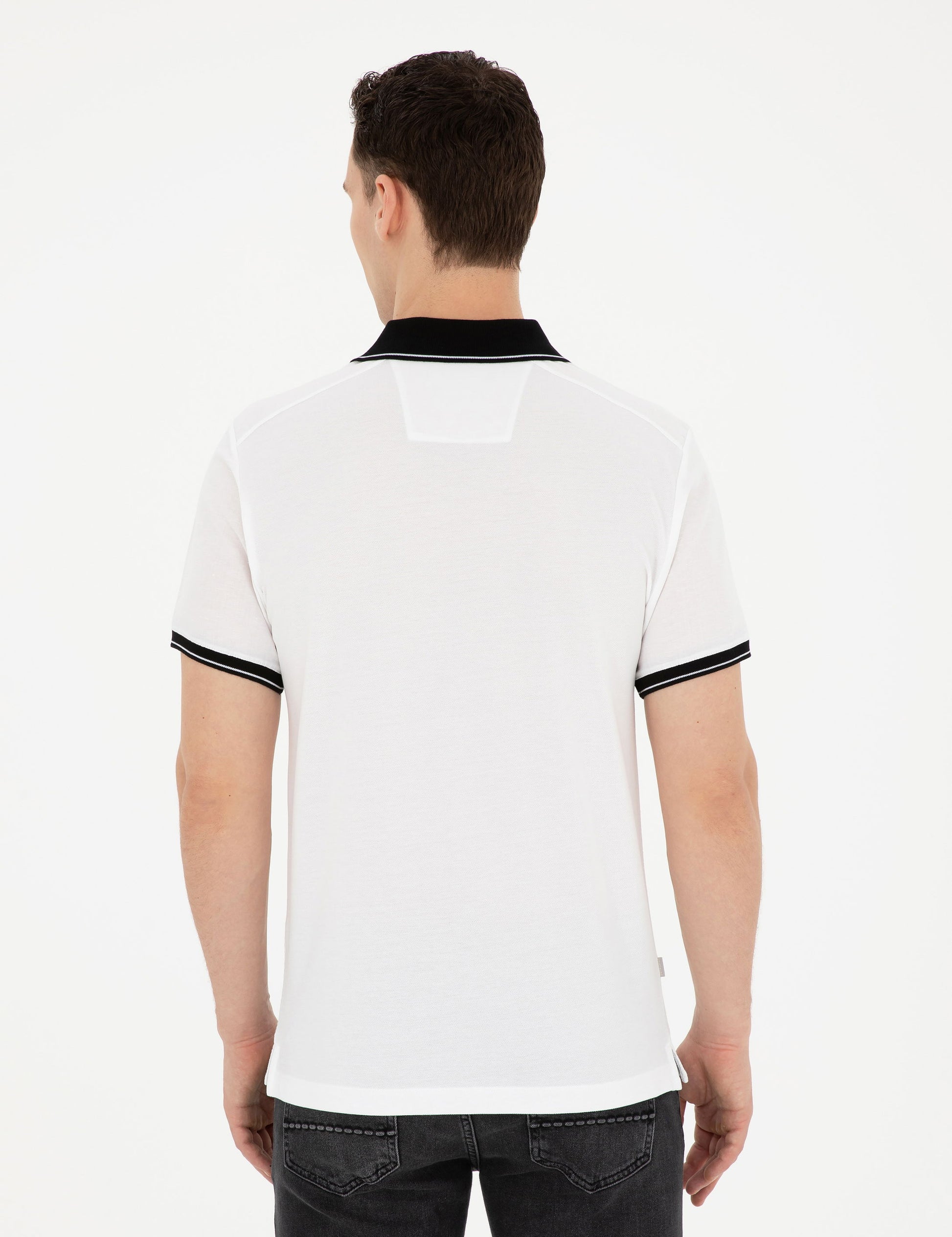 White Slim Fit T-Shirt