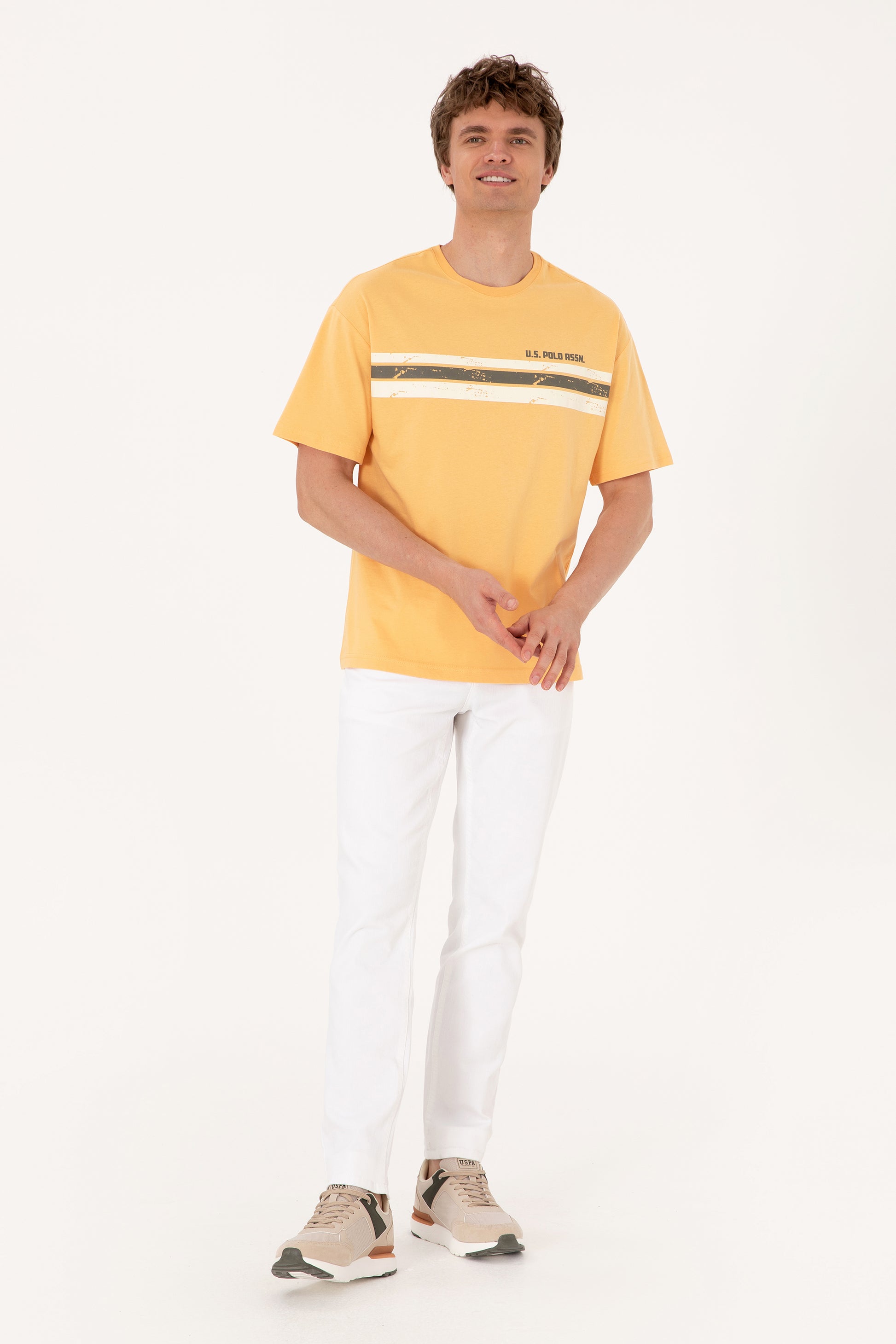 Men's Orange T-Shirt