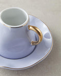 Felix New Bone China Coffee Cup Set 4 Pieces 2 Seater Lilac