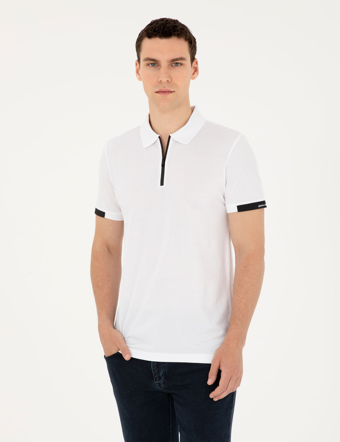 White Slim Fit T-Shirt