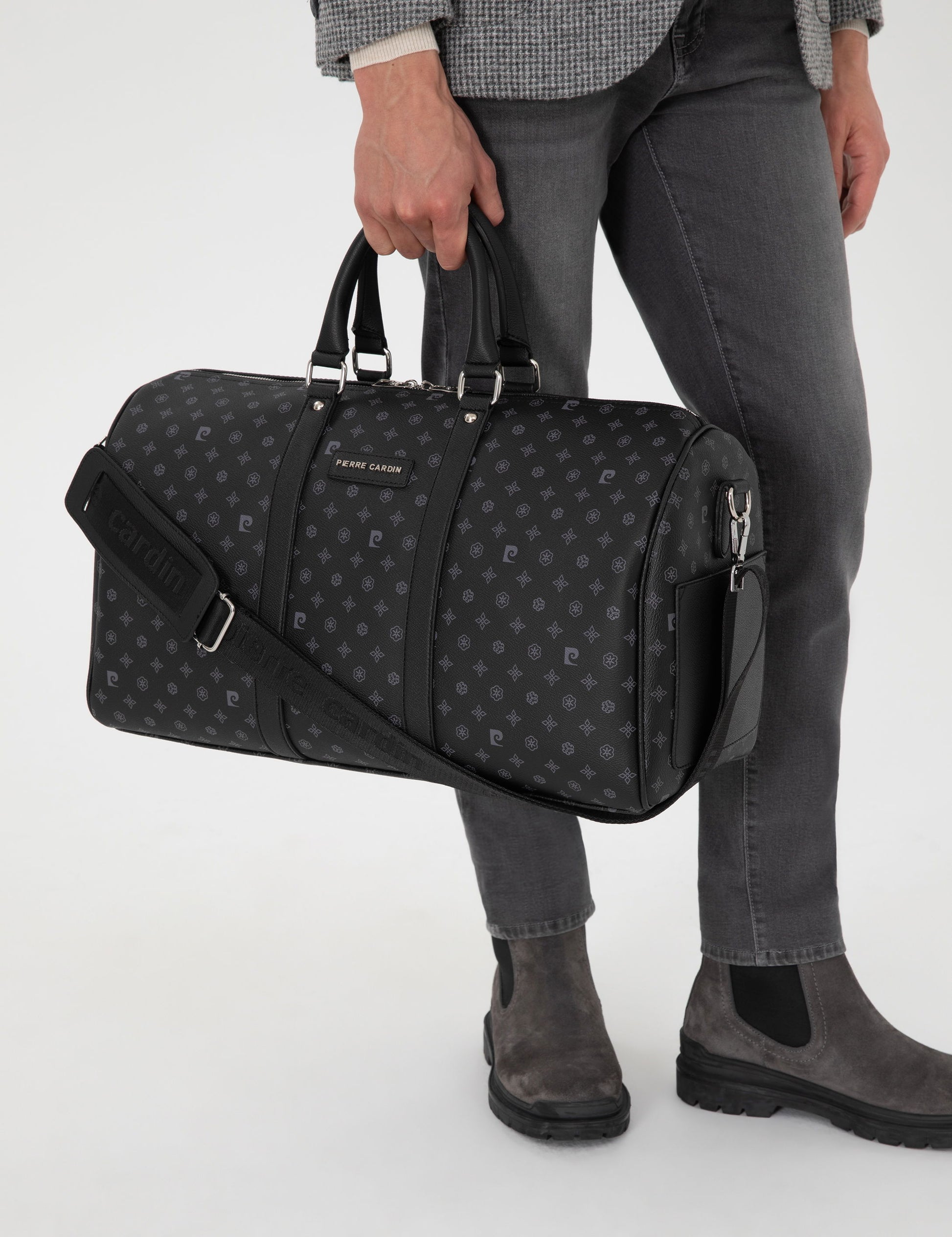 Men's Black Sports Bag