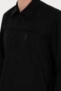 Men's Black Long Sleeve Shirt