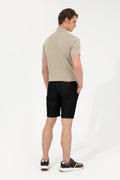 Men's Black Jean Shorts