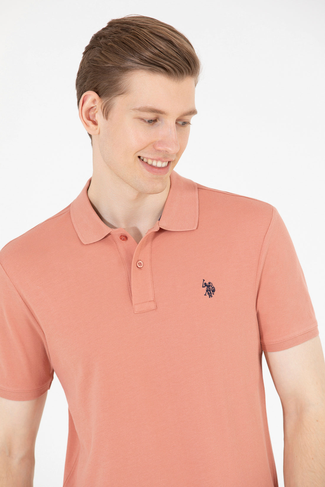 Men's Powder Basic Polo Neck T-Shirt