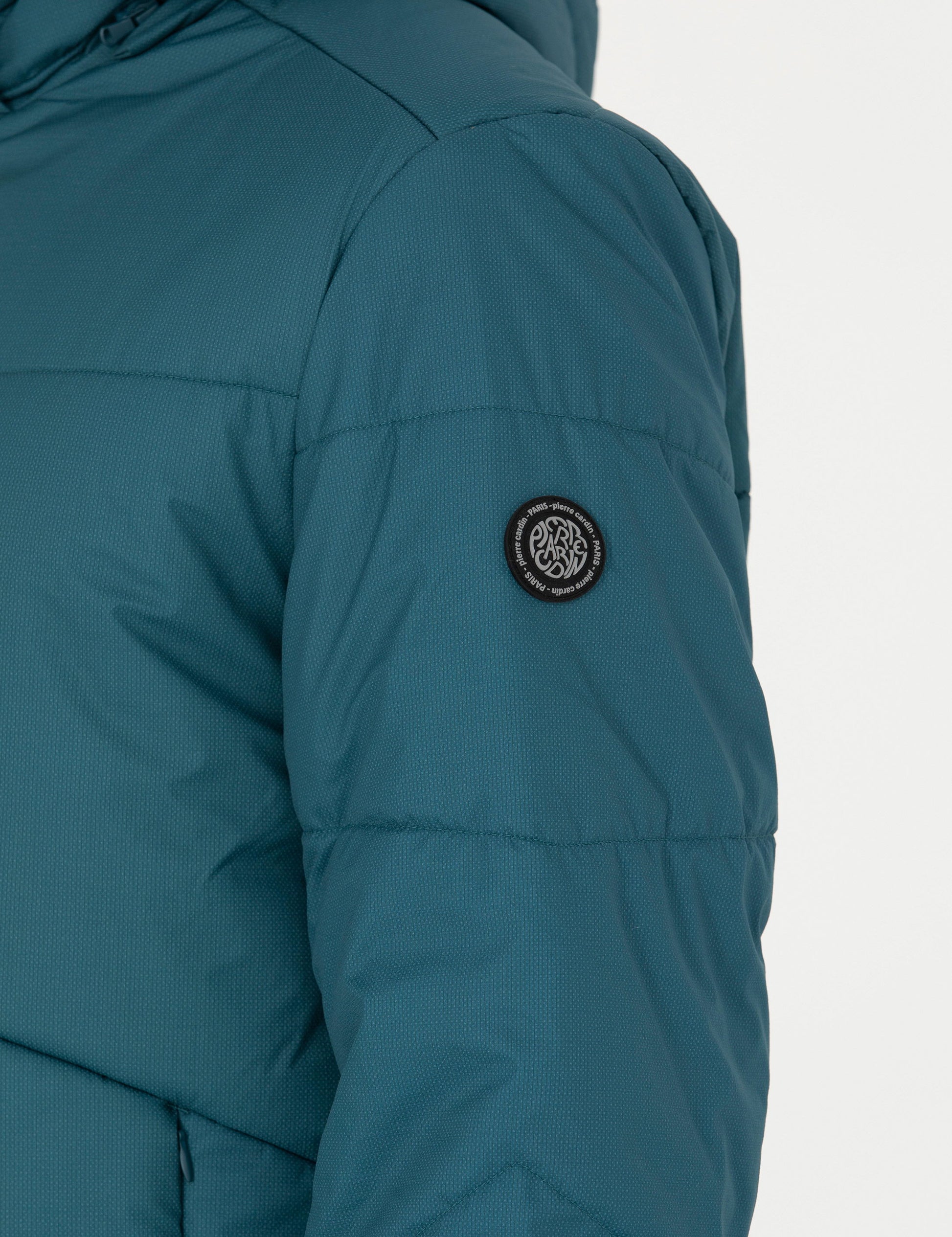 Oil Hooded Inflatable Sport Coat