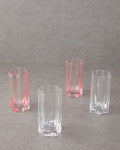 Flor Pura Glass 2 Pack Soft Drink Glass Pink