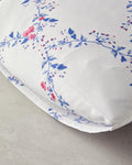 Floral Slice 2-Piece Pillowcase Dark Blue