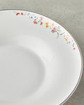 Floral Symphony Bone Porcelain Dinnerware Set 24 Pieces 6 Seater Colorful