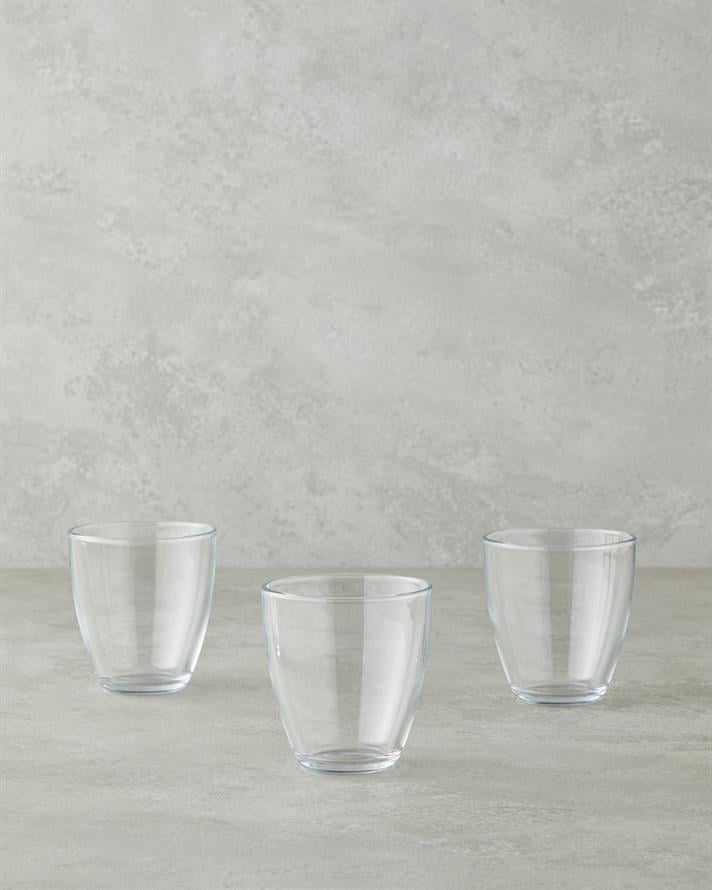 Flux Glass 3 Cup 285 ml Clear