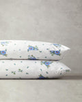 Fragrant Flowers 2 Piece Pillowcase Blue