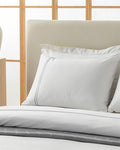 Freya Cotton Satin Embroidered Double Bed Linen Set White