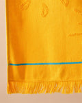 Funny Sunny Cotton Beach Towel Yellow