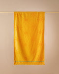 Funny Sunny Cotton Beach Towel Yellow