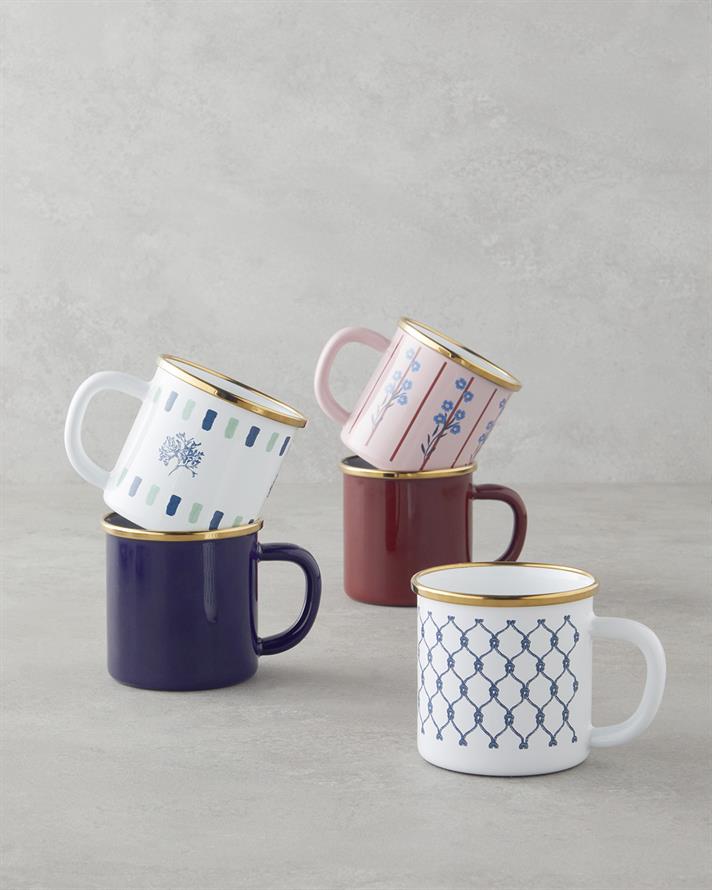 Gardenic Enamel Mug 350 ml Colorful