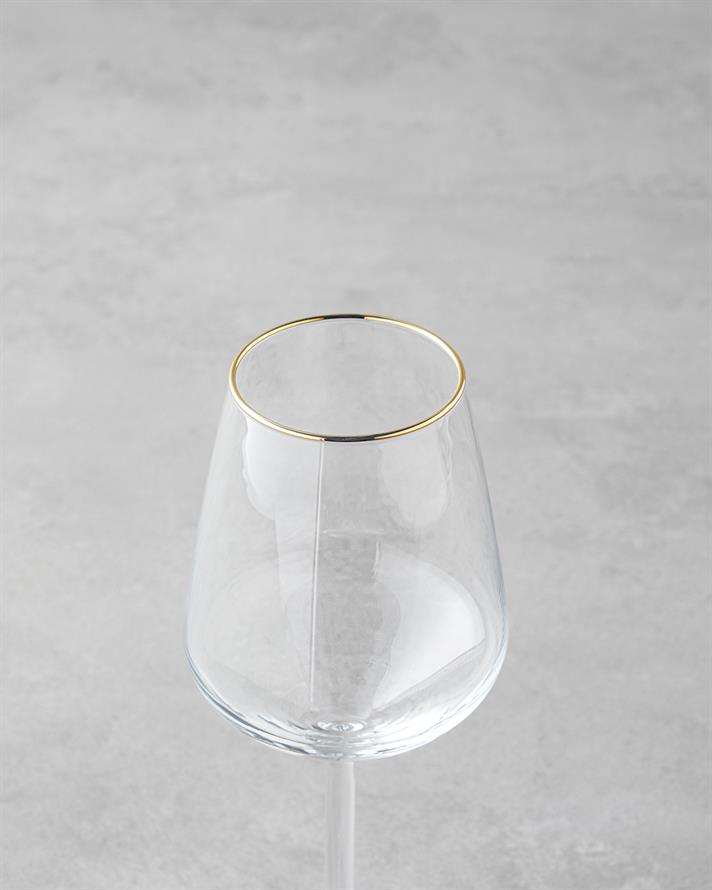 Gleam Glass Set of 3 Glass 350 ml Gold