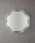 Glossy Glass Decorative Tray Gold