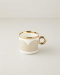 Gold Helix New Bone China Mug 380 ml Gold