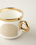 Gold Helix New Bone China Mug 380 ml Gold