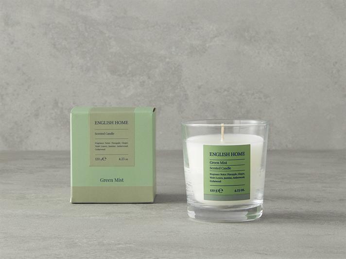 Green Mist Scented Candle 120 g