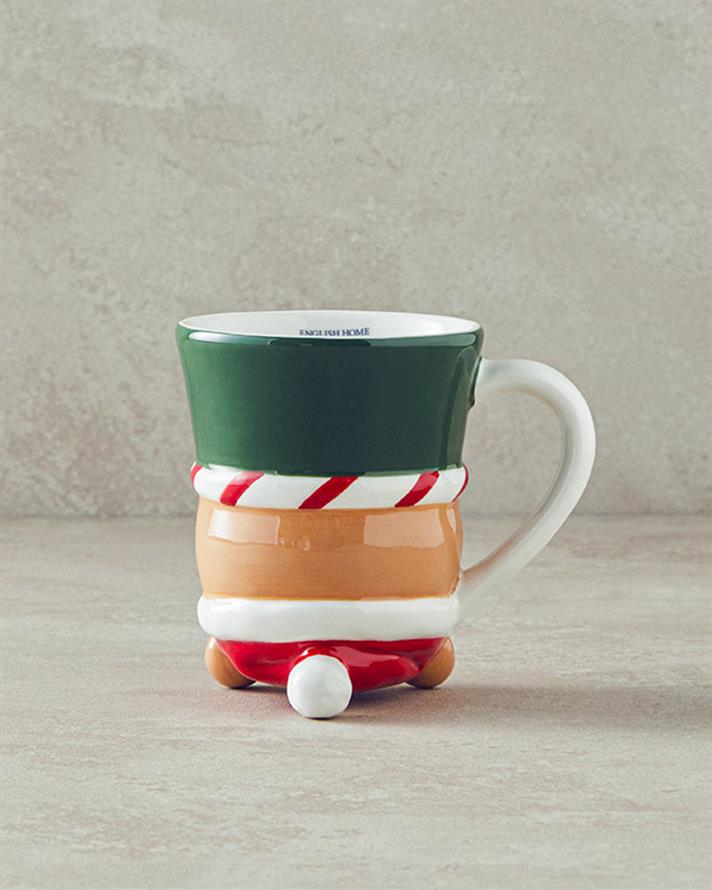 Happy Bear Dolomite Christmas Mug 300 ml Colorful