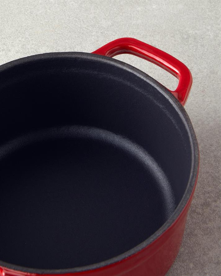 Hecha Cast Iron Mini Cookware Red