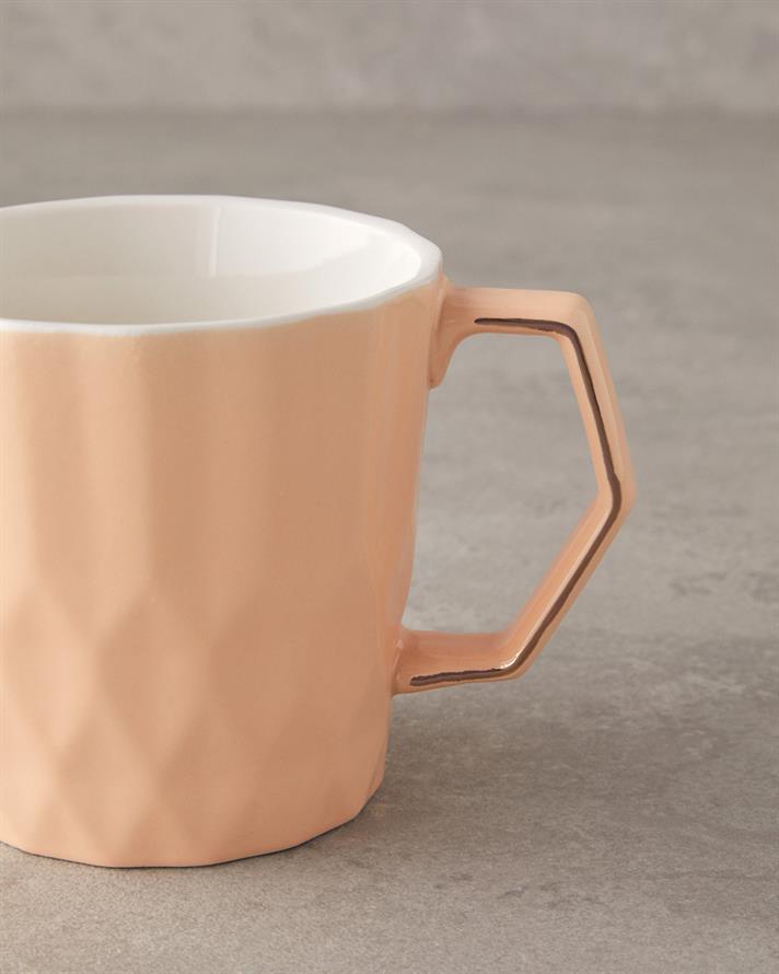 Hestia New Bone China Mug 350 ml Salmon