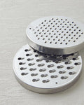 Inox Stainless Steel 5 Pieces Grate Mixing Bowl 24 cm Silver