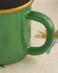 Isidora Enamel Mug Green