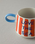 Jolly Shell Mug Orange-Blue