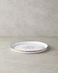 Joly Sea Enamel Tray White - Blue