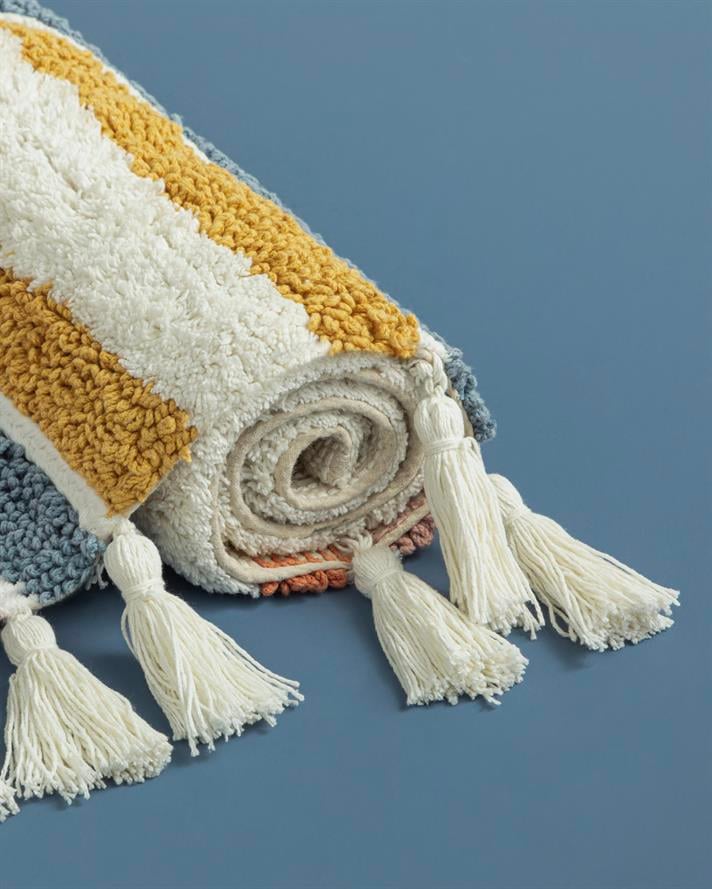 Journey Cotton Bath Mat Multicolor