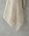 Leafy Bamboo Bath Towel 70x140 cm Light Beige