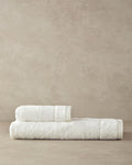 Leafy Bamboo Hand Towel 30x50 cm Ecru