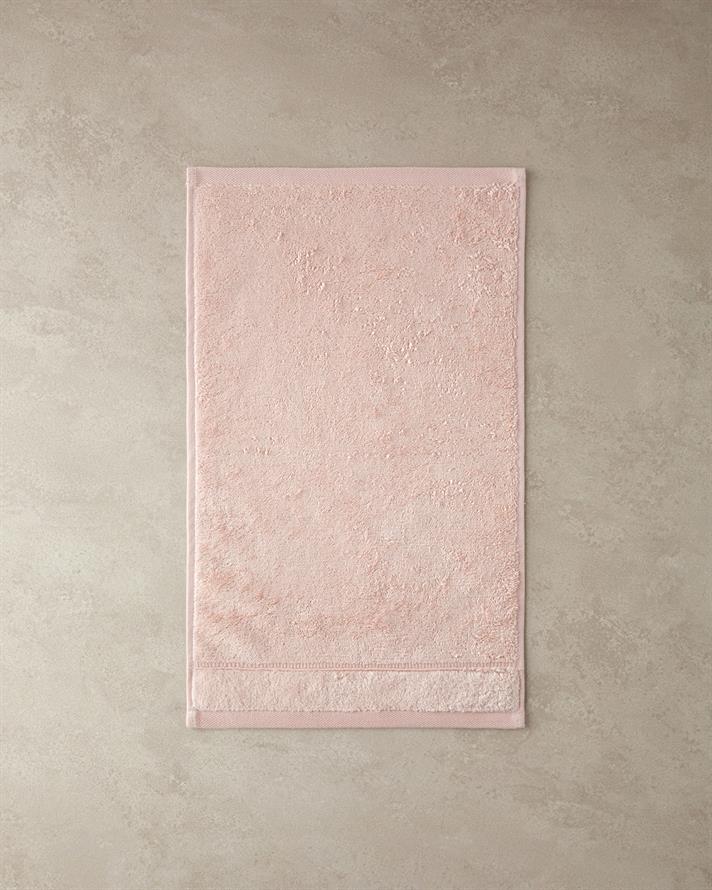 Leafy Bamboo Hand Towel 30x50 cm Pink