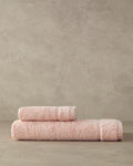 Leafy Bamboo Face Towel 50x90 cm Pink