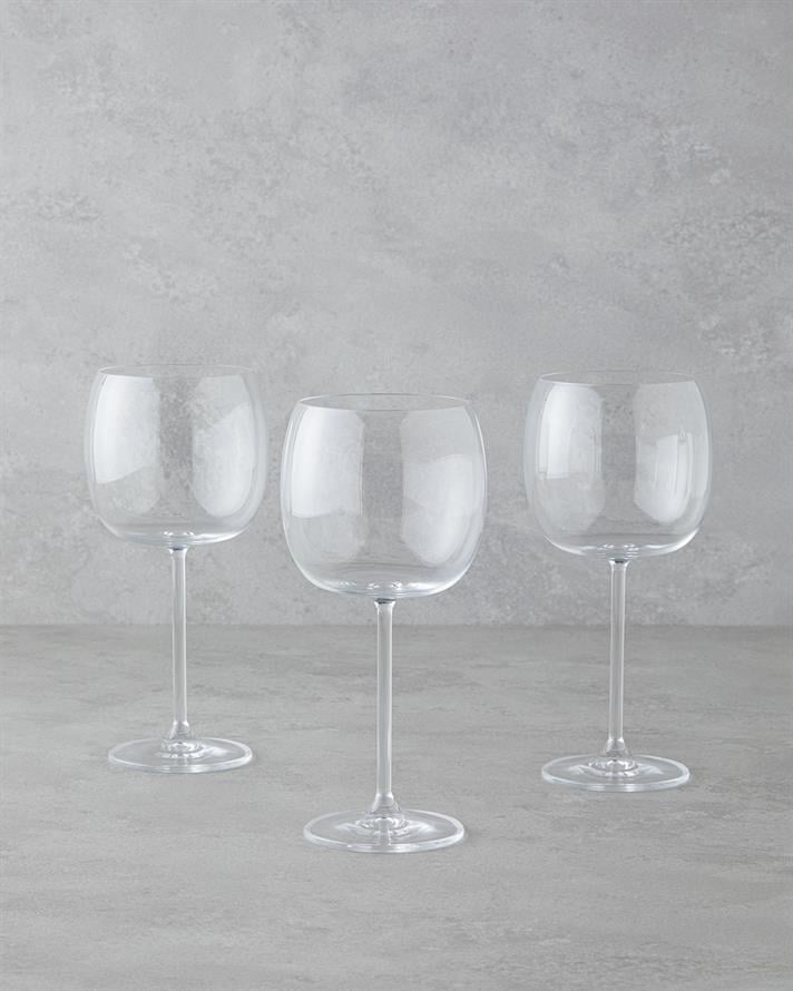 Legacy Crystal 3-Piece Goblet Clear