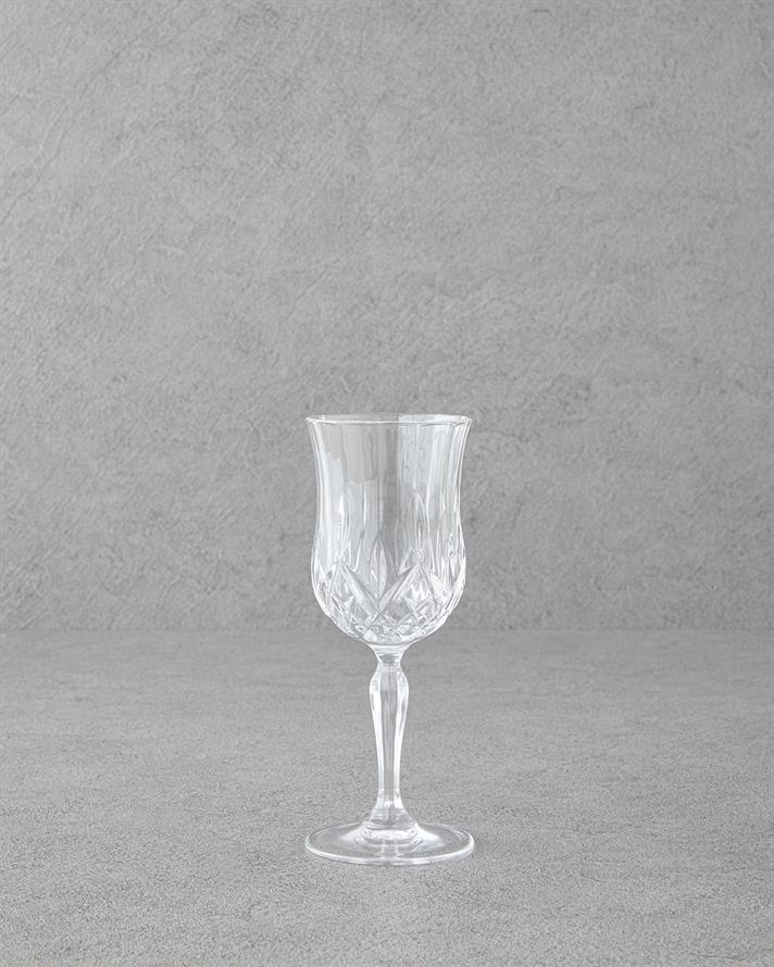 Leonora Crystal Glass Set of 6 230 ml Clear