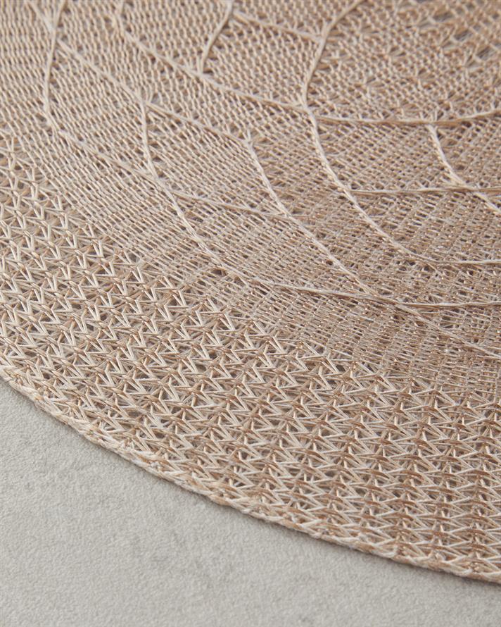 Leron Polyester 2-Piece American Tableware Beige
